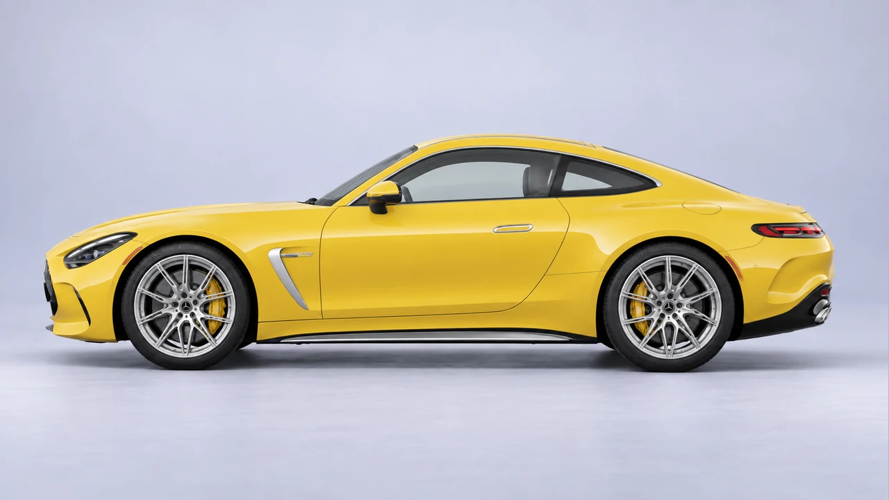 Mercedes-Benz AMG GT coupe - representative studio visualization, equipment may differ