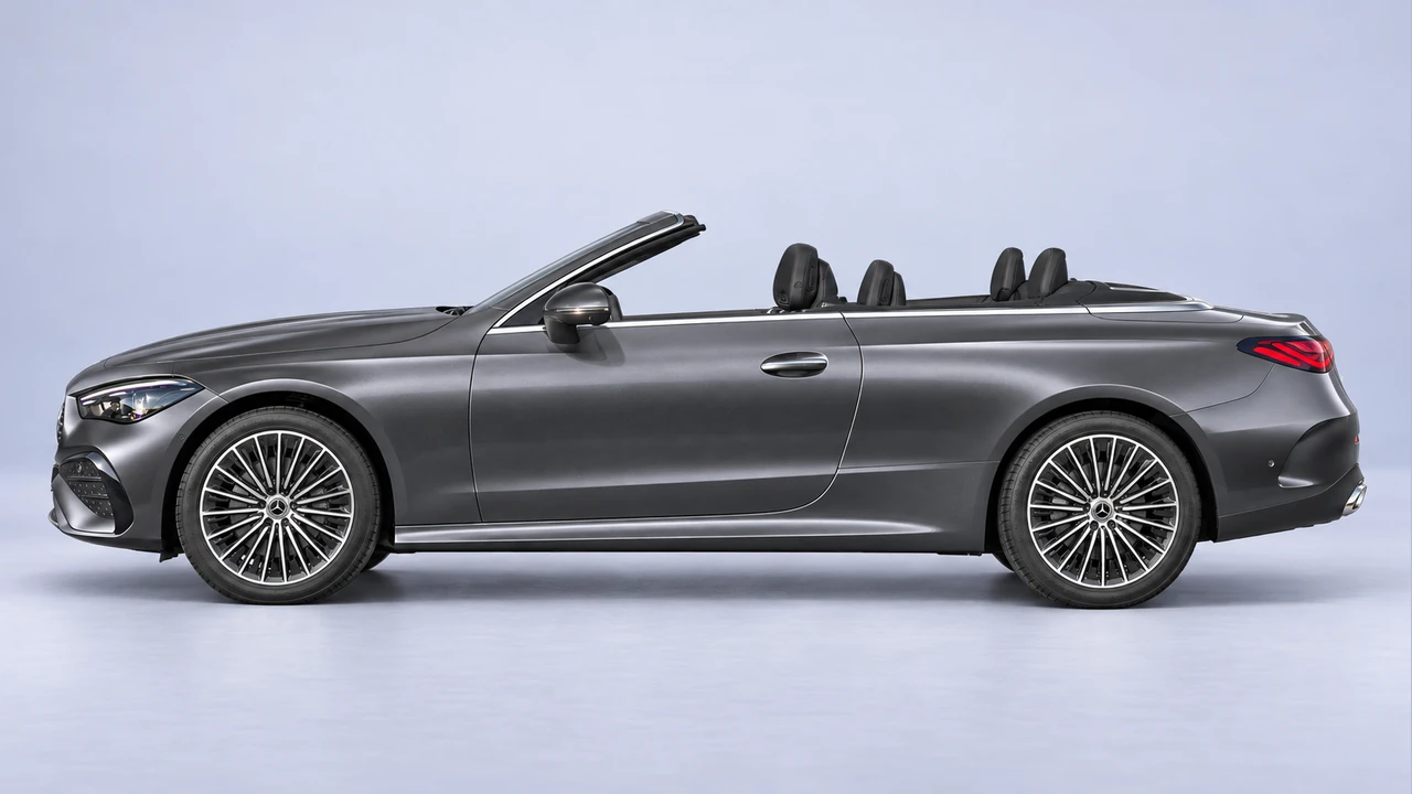 Mercedes-Benz CLE cabriolet — representative model illustration, equipment may differ