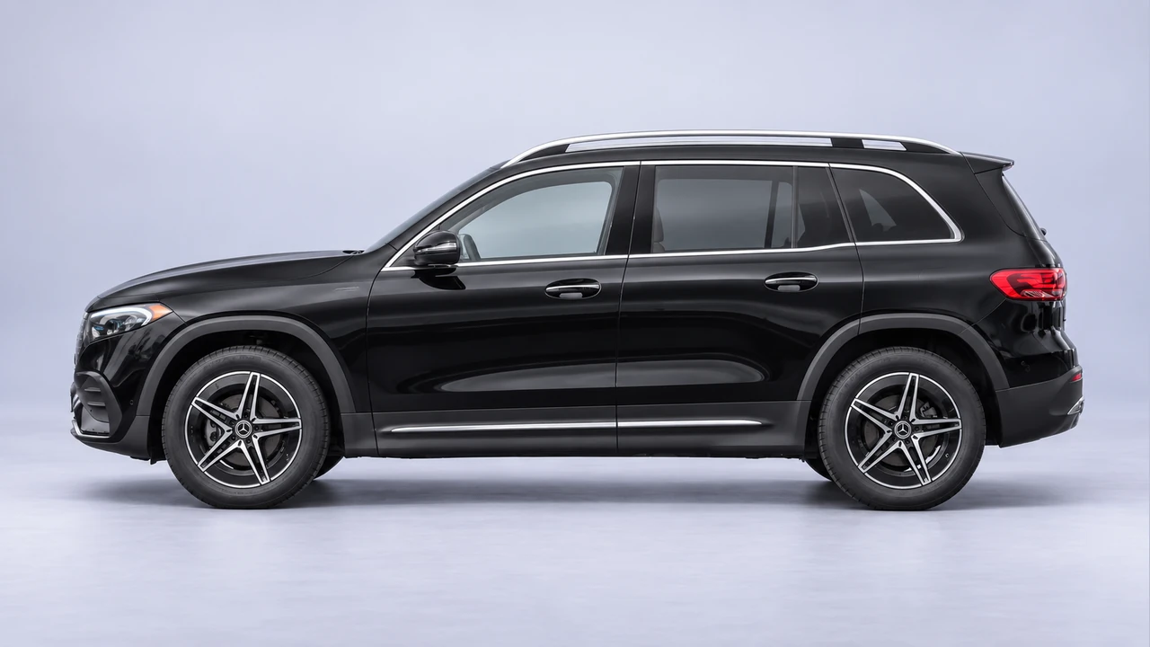 Mercedes-Benz EQB SUV - representative studio visualization, equipment may differ