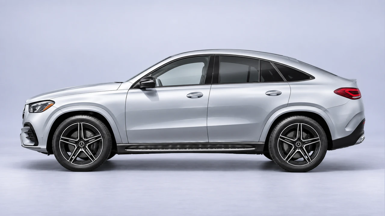 Mercedes-Benz GLE Coupe - representative studio visualization, equipment may differ