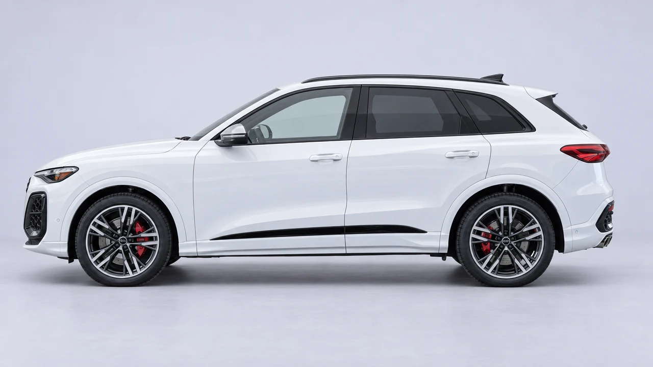 2026 Audi SQ5 Progressiv TFSI quattro S tronic - representative studio visualization, equipment may differ
