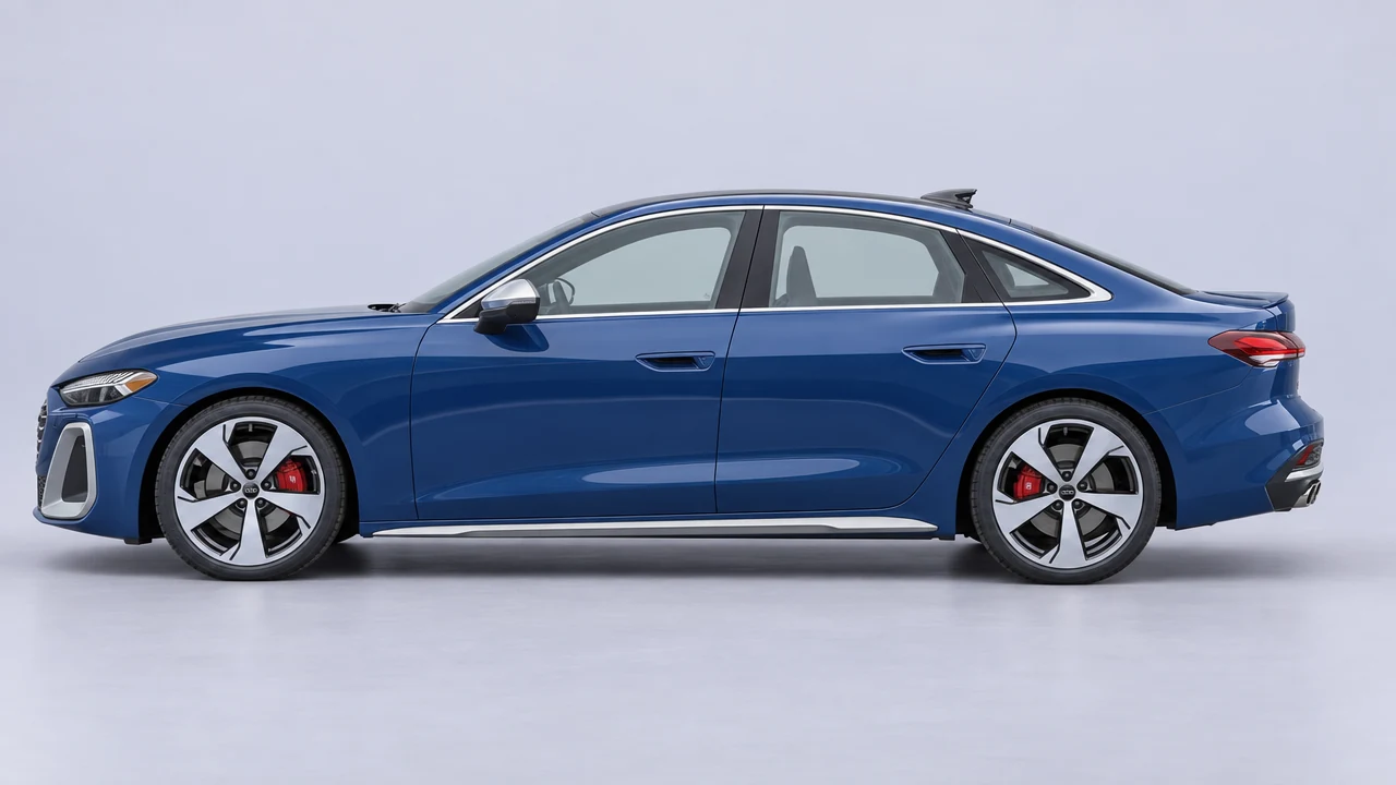 2025 Audi S5 Progressiv TFSI quattro S tronic - representative studio visualization, equipment may differ