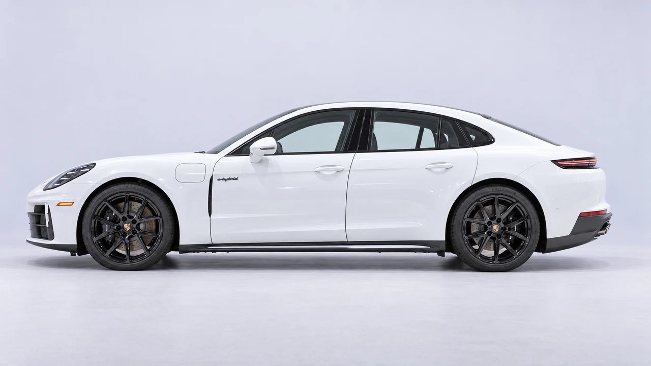 2025 Porsche Panamera 4S E-Hybrid - representative studio visualization, equipment may differ